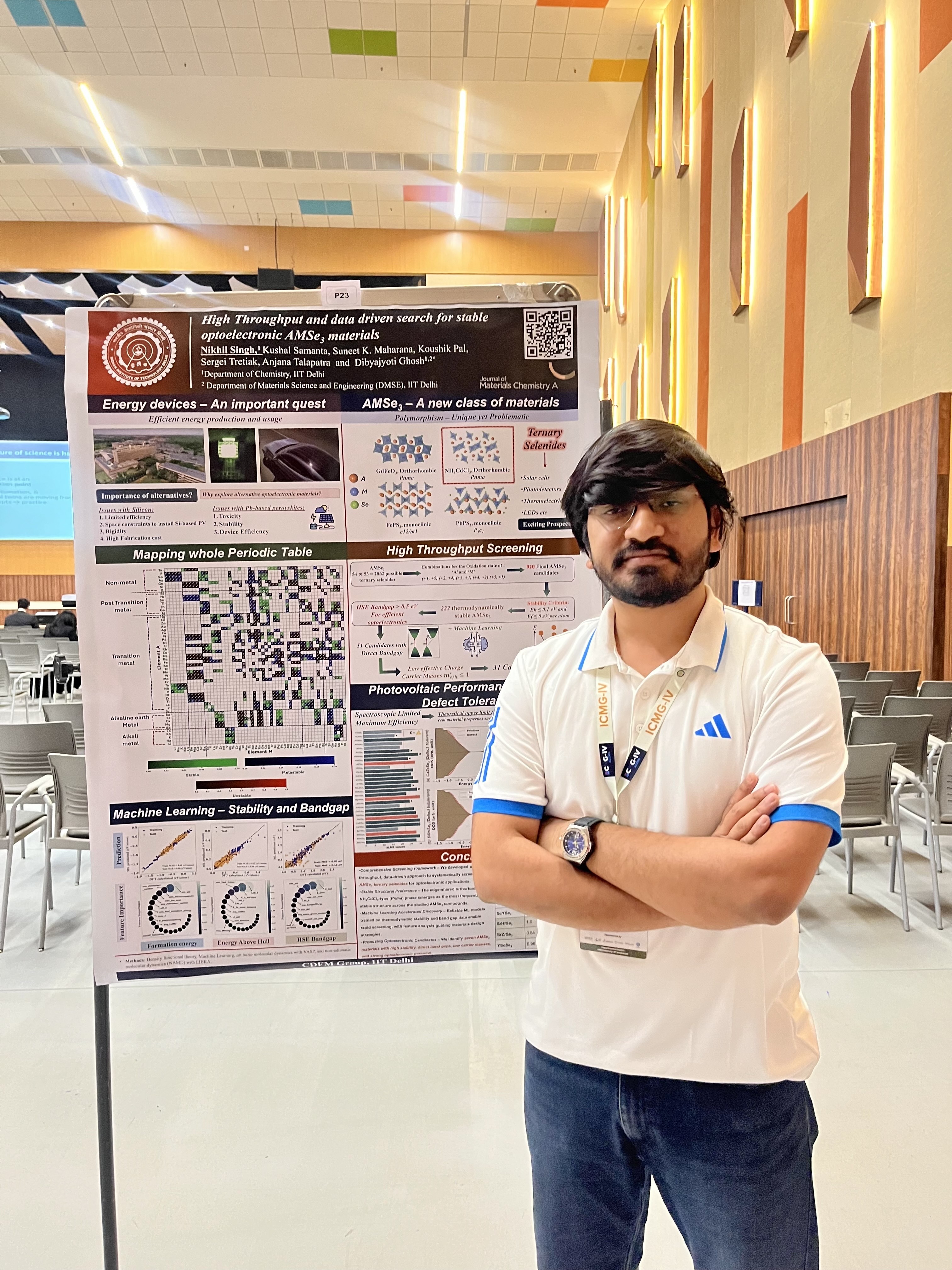 Kawazoe Best Poster Award at ICMG-IV 2026