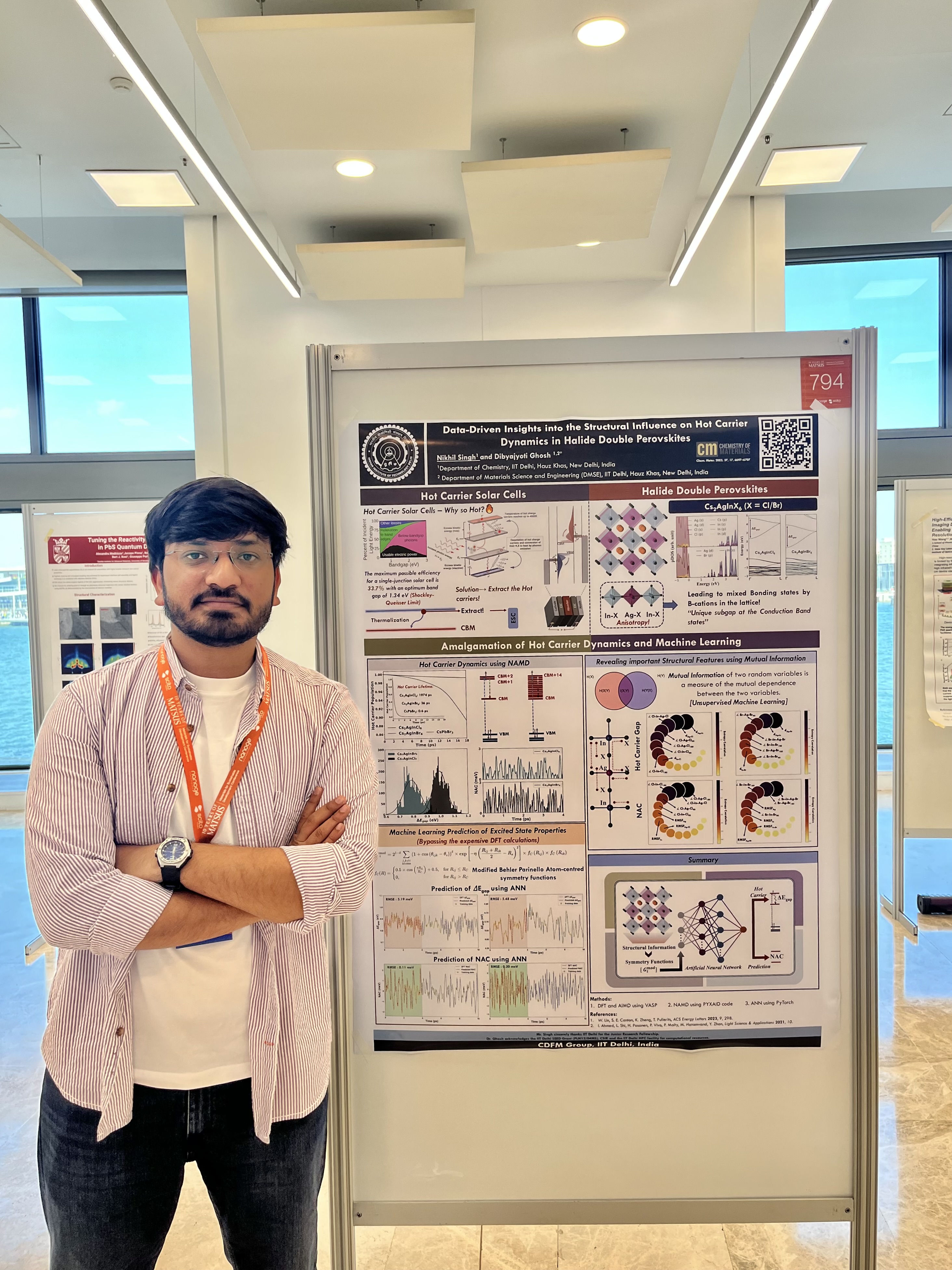 Poster presentation at MATSUS2026 Spring